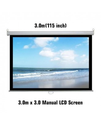 APOLLO Manual Screen Wall 3.0M (115inch)