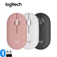 Logitech Pebble M350s Wireless & Bluetooth Mouse...