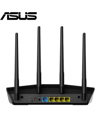 ASUS RT-AX57 AX3000 Dual Band WiFi 6 Extendable Router, Built-in VPN, AiMesh Compatible, Gaming & Streaming