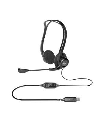 LOGITECH H370 USB HEADSET WITH NOISE-CANCELING