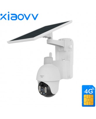 Xiaovv 3630D-P15S-4G 3M Outdoor 355° SMART 4G CAMERA Solar-Battery (Free Memory 32G)