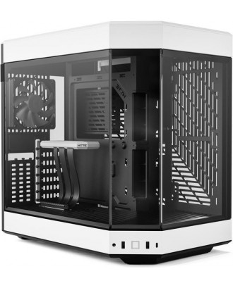 Case HYTPE Y60 White ( Support ATX MB / USB 3.0 / Tempered Glass ) 