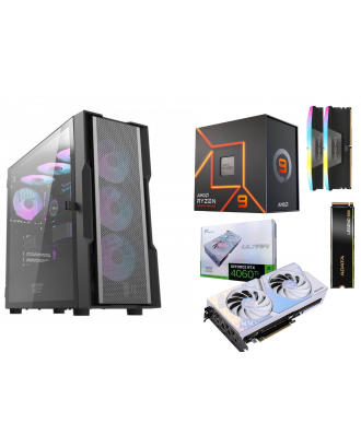 High End Desktop Gaming / Design ( Ryzen 9 7950X / Ram 32GB DDR5  / M.2 PCIe 1TB / RTX4060Ti 16GB ) 