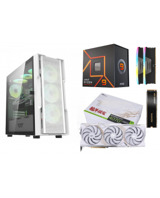 High End Desktop Gaming / Design ( Ryzen 9 7950X / Ram 32GB DDR5  / M.2 PCIe 4.0 1TB / Colorful RTX4070Ti Super Loong Edition 16GB ) 