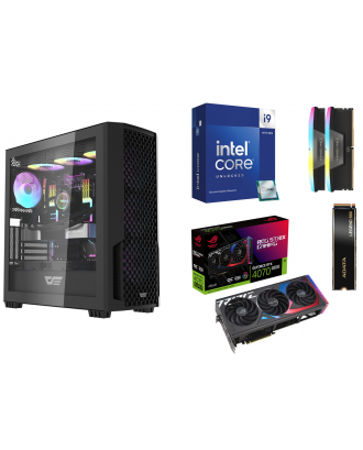 Desktop Gaming / Design ( i9 14900KF / Ram 32GB / M.2 PCIe​ 1TB 4.0 / ROG RTX4070 Super 12GB ) 