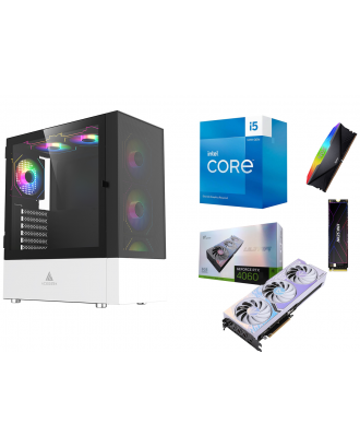 Desktop Gaming / Design ( i5 14400F / Ram 16GB / M.2 PCIe 1TB / RTX 4060 8G ) 