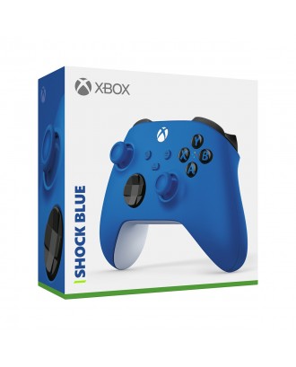 Xbox Shock Blue Wireless Controller