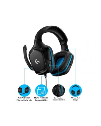 Logitech G431 7.1 Surround Sound Gaming Headset