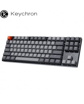 KEYCHRON K8 ALUM RGB WIRELESS MACHANICAL KEYBOARD