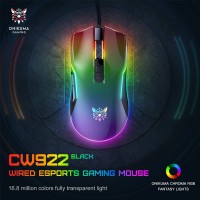 MOUSE ONIKUMA CW922 USB GAMING RGB (12800 DPI)...