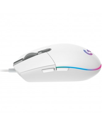  Logitech G102 Lightsync White Gaming Mouse