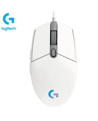  Logitech G102 Lightsync White Gaming Mouse