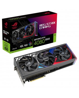 Asus ROG Strix GeForce RTX 4080 SUPER 16GB GDDR6X OC Edition ( 16GB GDDR6X   / Three  Fans ) 