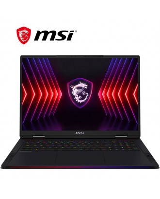 MSI Raider 18 HX A14VHG-223KH ( i9 14900HX / 32GB / SSD 2TB PCIE / RTX4080 12GB / 18"UHD+,120Hz ) 