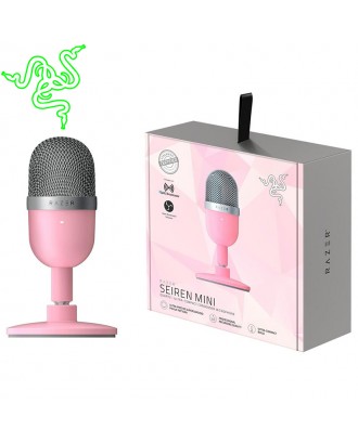 RAZER SEIREN MINI PINK ULTRA COMPACT STREAMING MICROPHONE