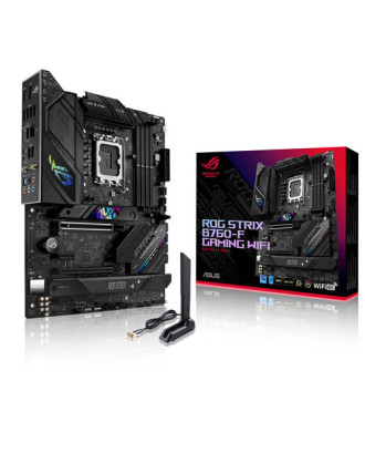 ASUS ROG STRIX B760-F GAMING WIFI ( LGA 1700 / 4xDDR5 Slots / M.2 PCIe 4.0 / wifi 6E + Bluetooth )