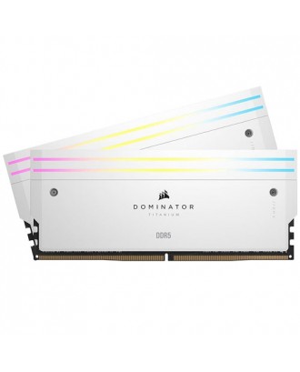 Corsair DOMINATOR TITANIUM RGB 64GB (2x32GB) DDR5 DRAM 6000MT/s CL30