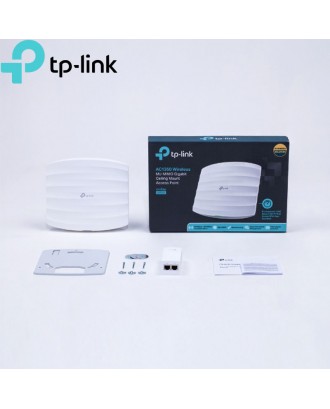 TP-Link EAP225 AC1350 Wireless MU-MIMO Gigabit Ceiling Mount Access Point