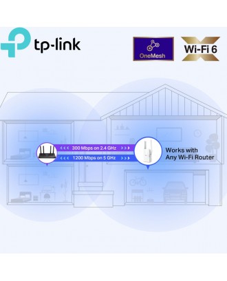 TP-Link RE505X AX1500 Wi-Fi 6 Range Extender