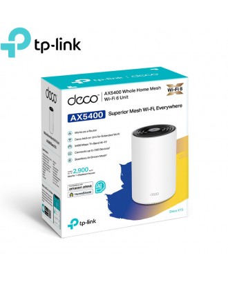 TP-Link Deco X75 AX5400 Tri-Band Mesh Wi-Fi 6 System (1-Pack)