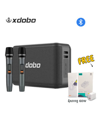 Xdobo X8 Pro 120W Portable Karaoke Speaker (Dual Micrphone)