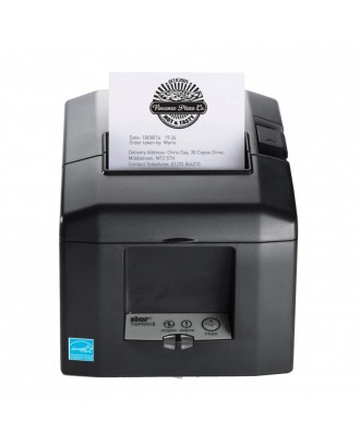 Star Micronics Thermal Printer TSP654IIE3-24, Gray, Auto Cutter, Ethernet 