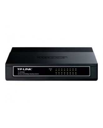 Tp-Link TL SF1016D 16-Port 10/100Mbps Desktop Switch